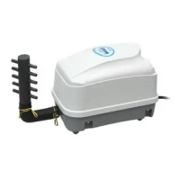 Atman ATM-HP-8000 Компрессор мембранный, 42W, 75л/мин, 0,032МПа, 6 выходов