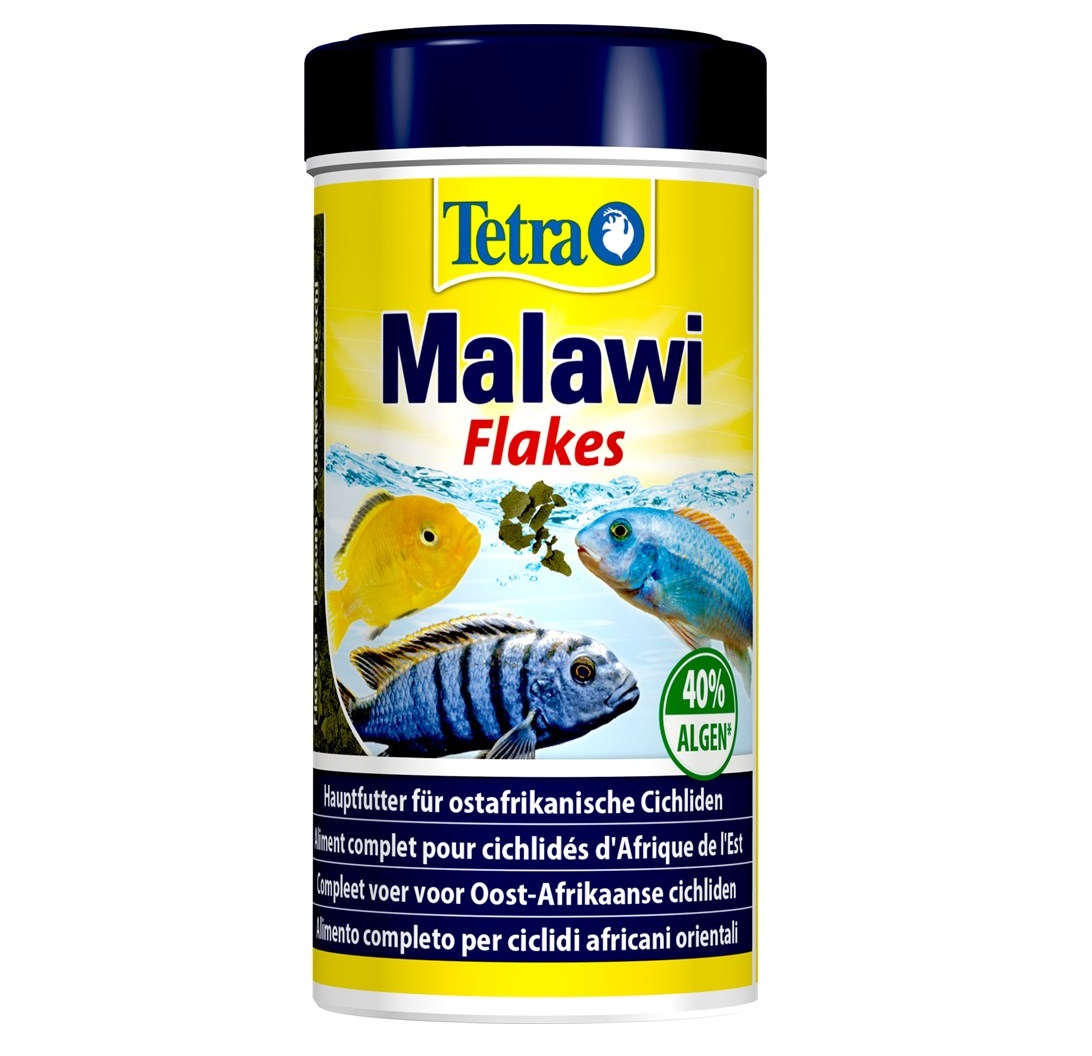 Tetra Malawi Flakes 1л - корм для травоядных африканских цихлид
