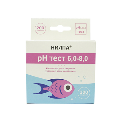 Тесты для воды НИЛПА PH 6,0-8,0
