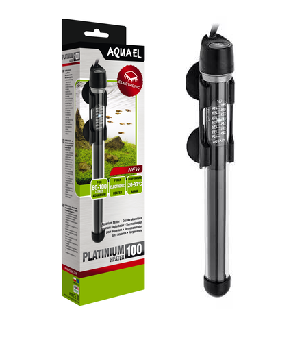AQUAEL PLATINUM HEATER 100w. Терморегулятор на 60-100л.