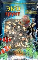 Галька Феодосия плоская  8-15 мм ЭКО-ГРУНТ  3,5 кг.