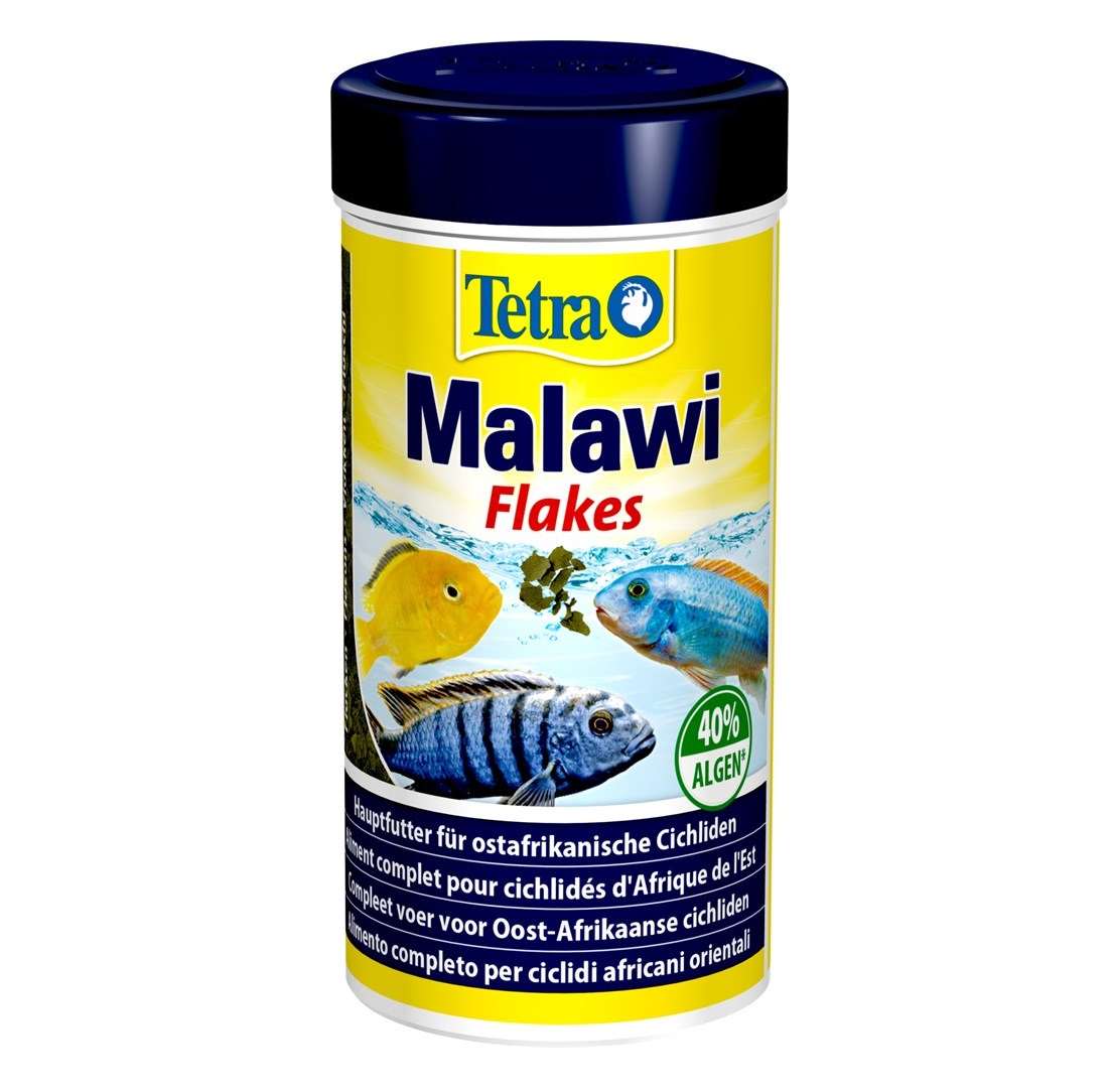Tetra Malawi Flakes 250 мл - корм для травоядных африканских цихлид