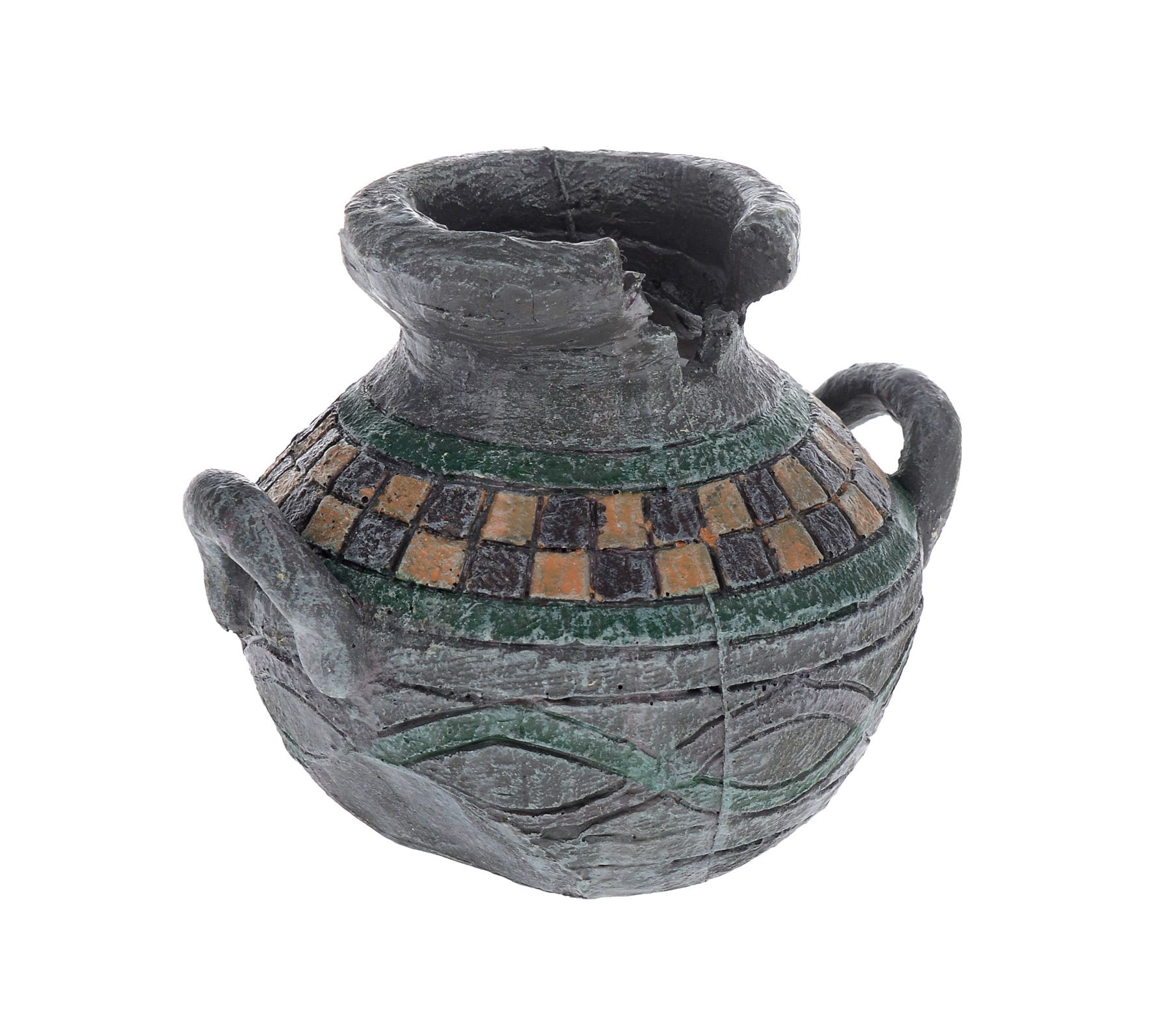 Декорация для аквариума Barbus "Кувшин", 13,5 х 12 х 12,5 см 055