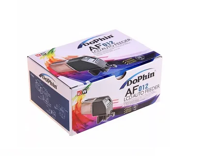 Автокормушка электронная с дисплеем Dophin AF-012  1-5 кормления в сутки