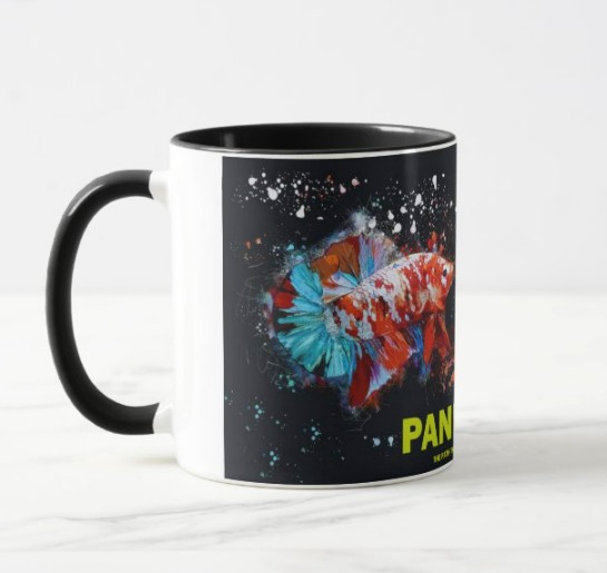 Кружка сувенирная  "BETTA" пр-во  Panda-Zoo