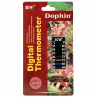 Dophin KW zone Shrimp Digital Thermometer Термометр наклейка жидкокристалический