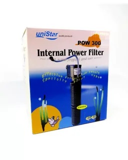 Внутренний фильтр UniStar POW 300-4L до 400 л