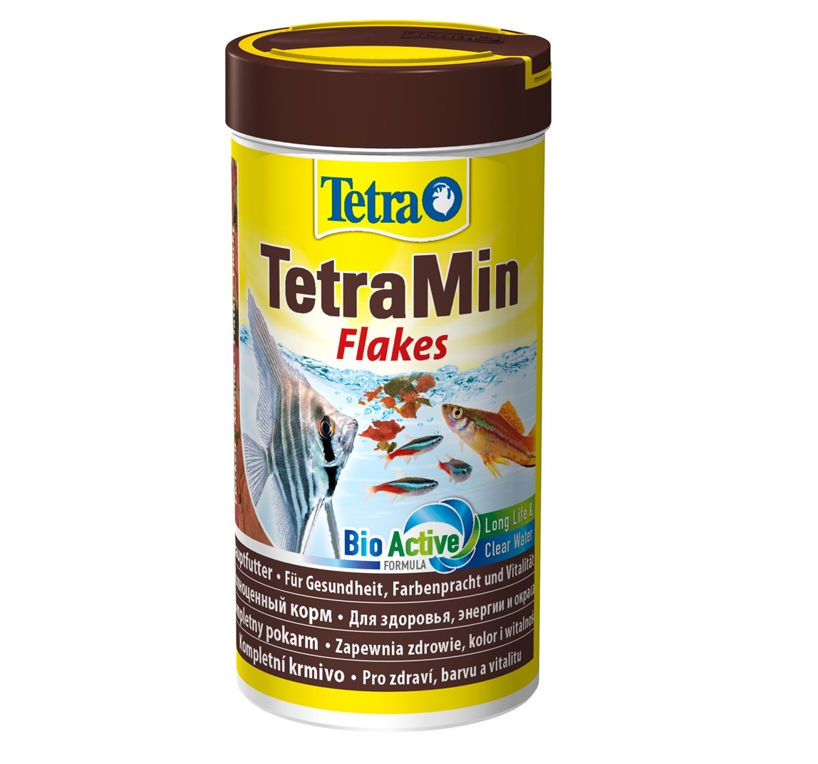 TetraMin Flakes 250 мл - универсальный корм для рыб (хлопья)