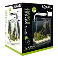 AQUAEL Аквариум SHRIMPS SET SMART LED DAY&NIGHT 10 чёрный  (10 литров)