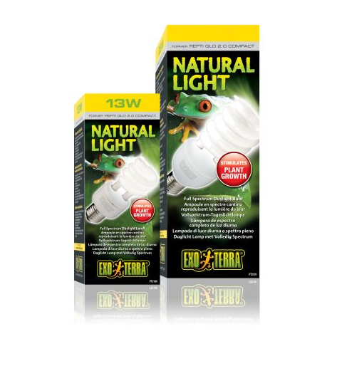 Лампа EXO-TERRA Natural Light Repti Glo Compact 2.0 13W  E27