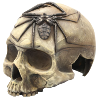 Укрытие из искусственного камня Scaled Skull Shelter 12 см череп