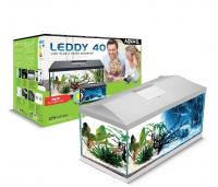 AQUAEL Аквариум  NEW LEDDY SET PLUS D&N 40 2.0 прямой / белый с нижней рамкой   (25 л)