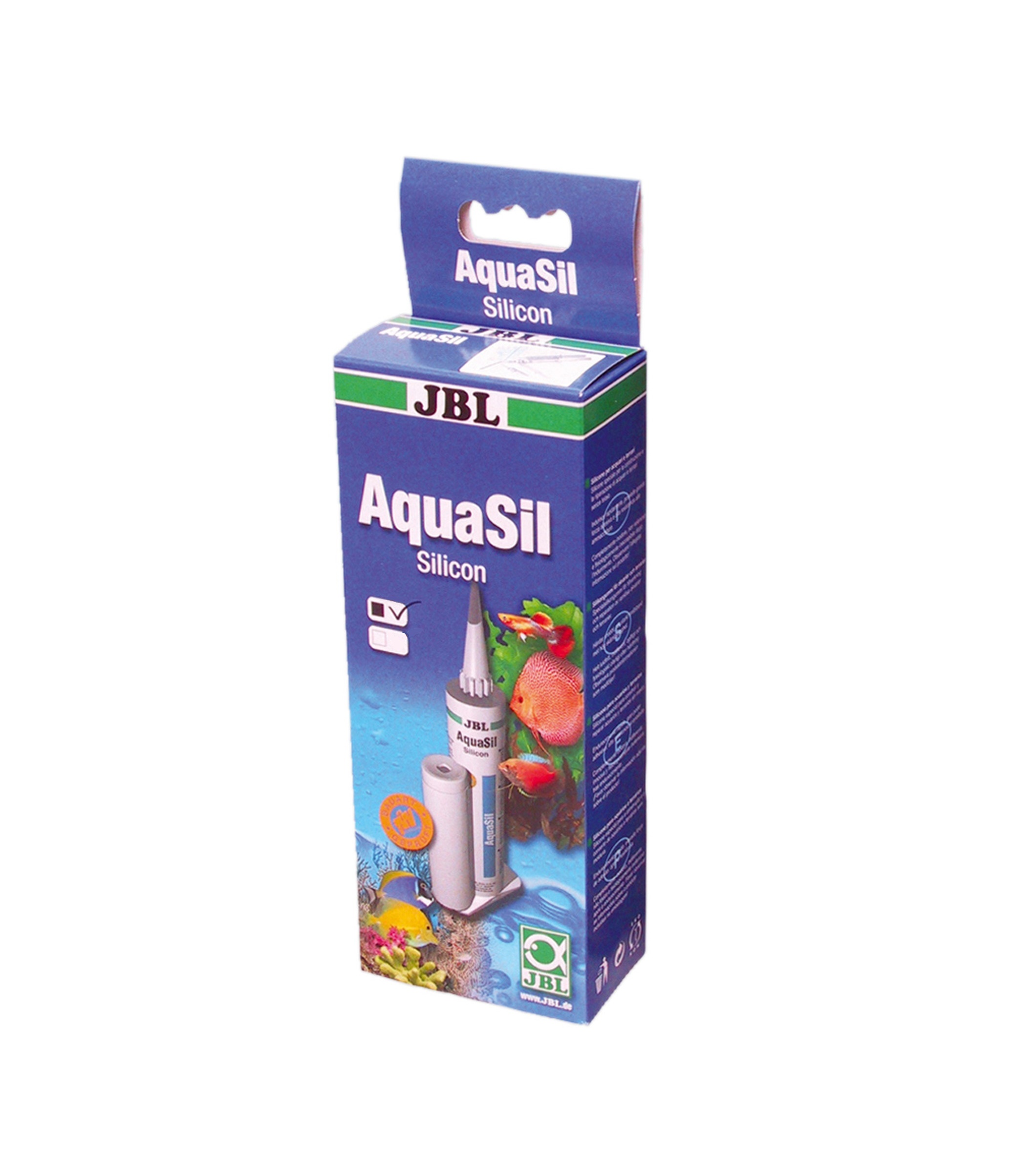 JBL AquaSil Black черный клей герметик 80 мл.