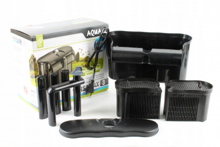 AQUAEL VERSAMAX 3. Навесной биофильтр 9.8w, 1200л/ч, на 80-300л.