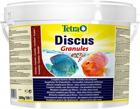 Tetra Discus Granules 10л (ведро) - основной корм для дискусов (гранулы)