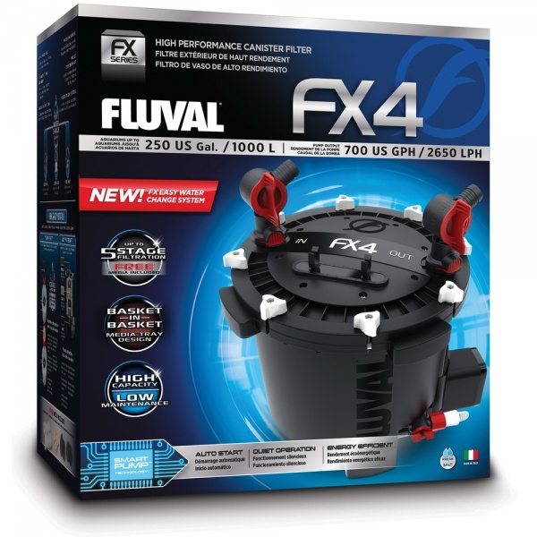 Фильтр внешний Hagen FLUVAL FX4 2650 л/ч до 1000л