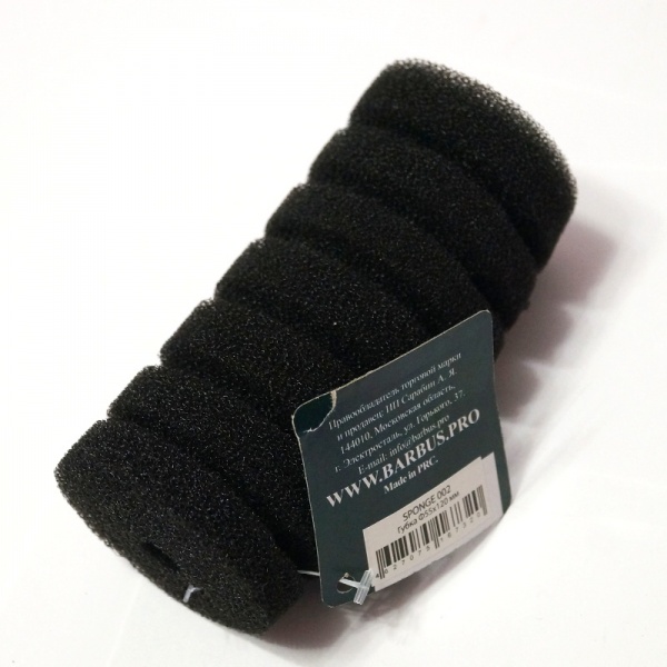 Губка для помп Barbus круглая 55x55x120 мм