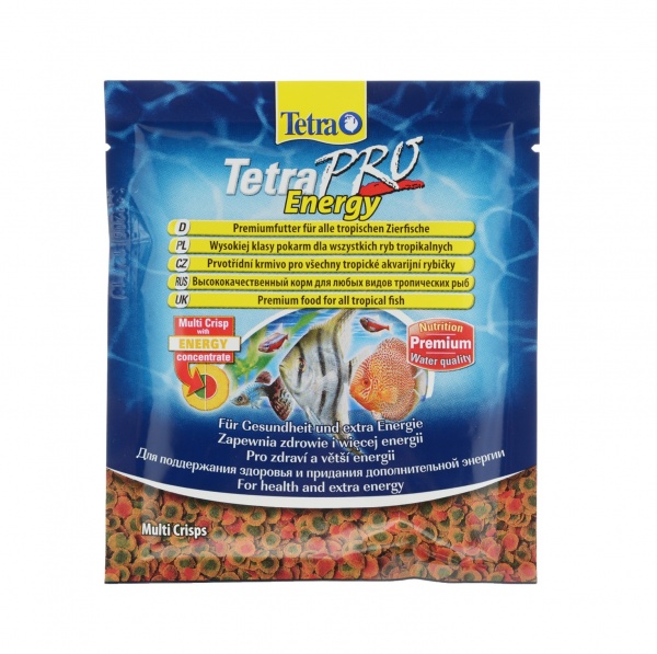 Корм Tetra "TetraPro. Energy" для всех видов тропических рыб, чипсы, 12 г