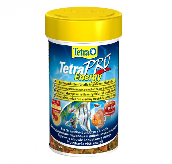 Tetra PRO Energy Multi-Crisps 100 мл - универсальный корм для рыб (чипсы)