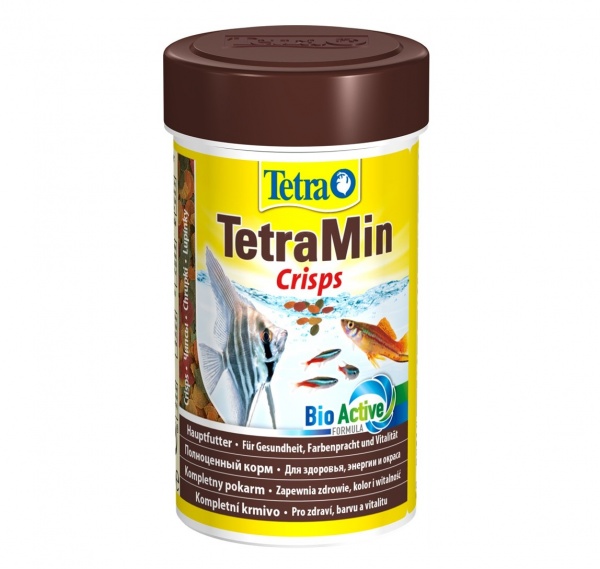 TetraMin Crisps 100 мл - универсальный корм для рыб (чипсы)