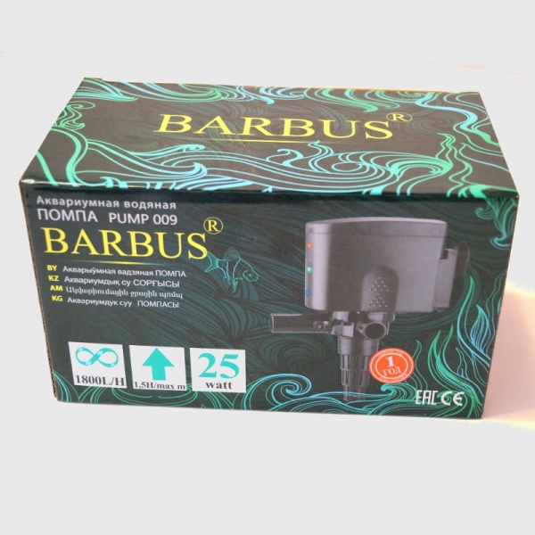 Barbus Помпа с LED подсветкой 1800лч 25Вт PUMP 009