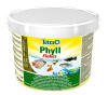 Tetra Phyll 10 л - ведро - корм для растительноядных рыб (хлопья)