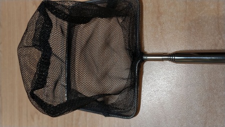AQUAEL TELESCOPIC FISH NET 4" / 100 мм (249257). Сачок для рыбы. телескопический
