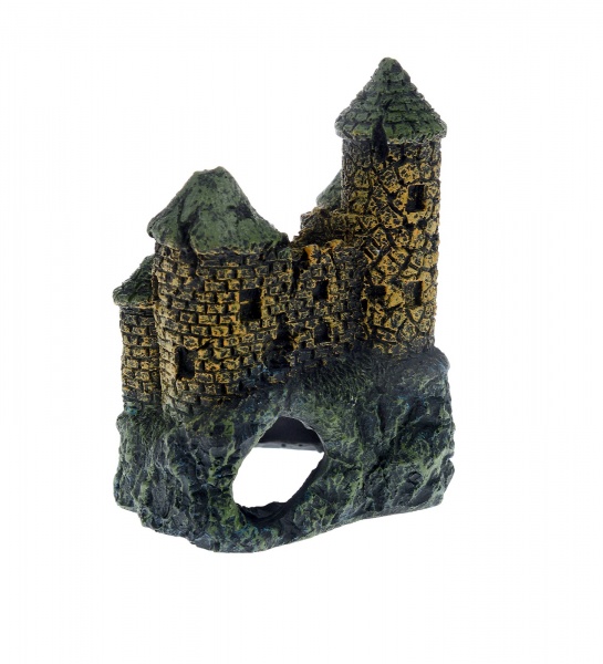 Декорация для аквариума Barbus "Замок", 11 х 9,5 х 14,5 см  002