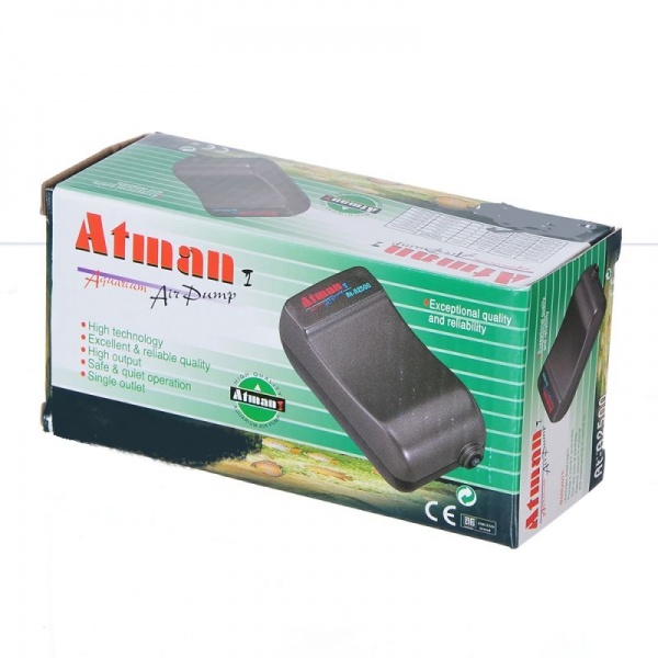 Atman ATM-AT-A1500 Компрессор  для аквариумов до 80 литров, 90 л/ч, нерегулируемый