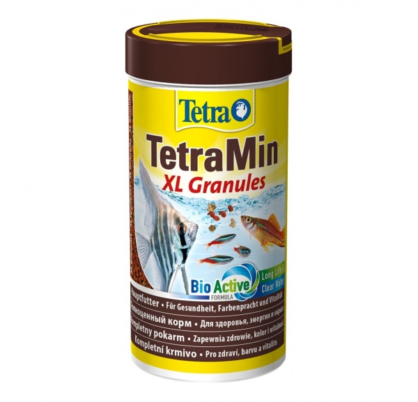 TetraMin XL Granules 250мл - универсальный корм для рыб (крупные гранулы)