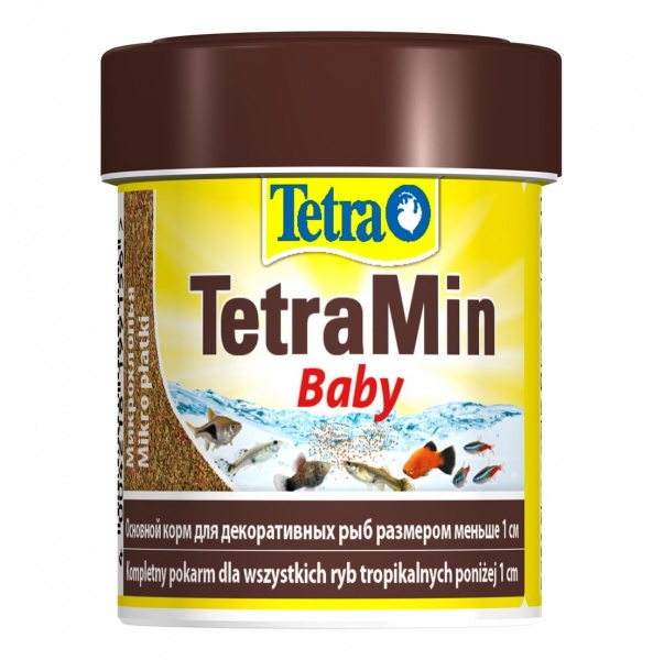 TetraMin baby 66 мл - корм для мальков (микро корм)