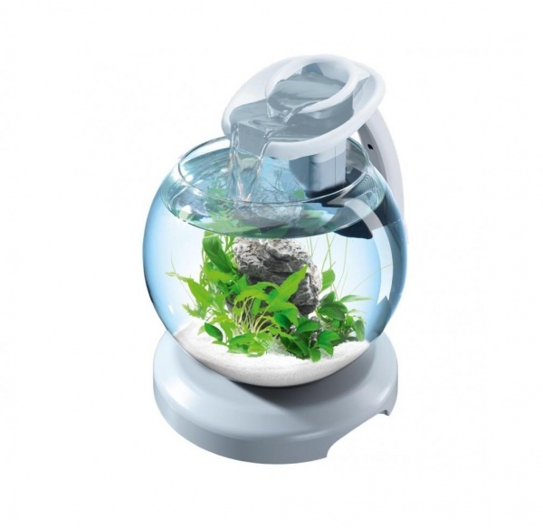 Аквариум круглый  6.8л Tetra Cascade Globe Duo Waterfall  белый