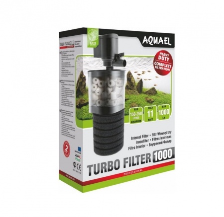 Aquael TURBO FILTER 1500 Турбо фильтр тройной очистки 1500 л\ч  250-350л