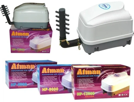 Atman ATM-HP-8000 Компрессор мембранный, 42W, 75л/мин, 0,032МПа, 6 выходов