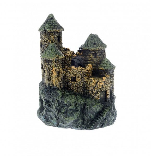 Декорация для аквариума Barbus "Замок", 11 х 9,5 х 14,5 см  002