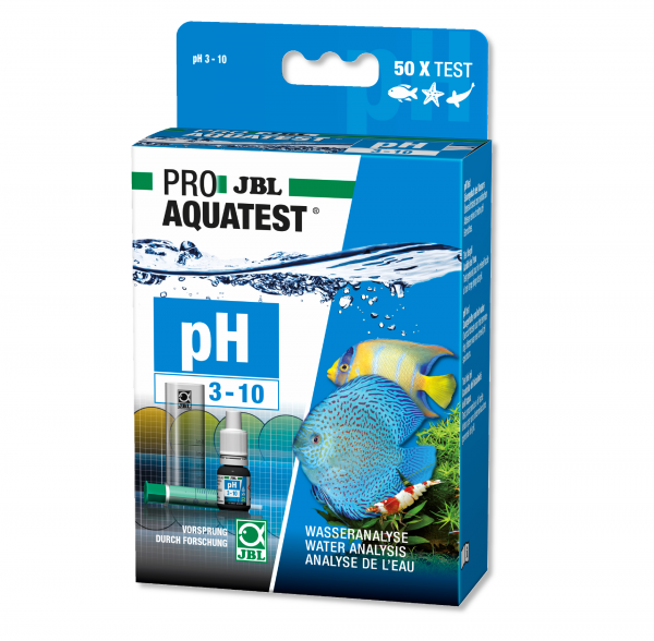 Тесты для воды JBL PROAQUATEST pH 3.10-10.0 Кислотность