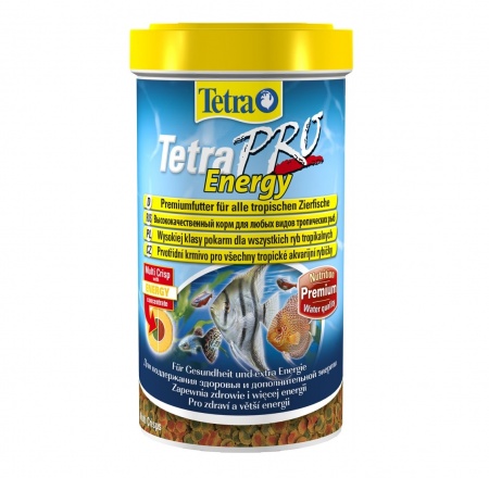 Tetra PRO Energy Mult-Crisps 500 мл - универсальный корм для рыб (чипсы)
