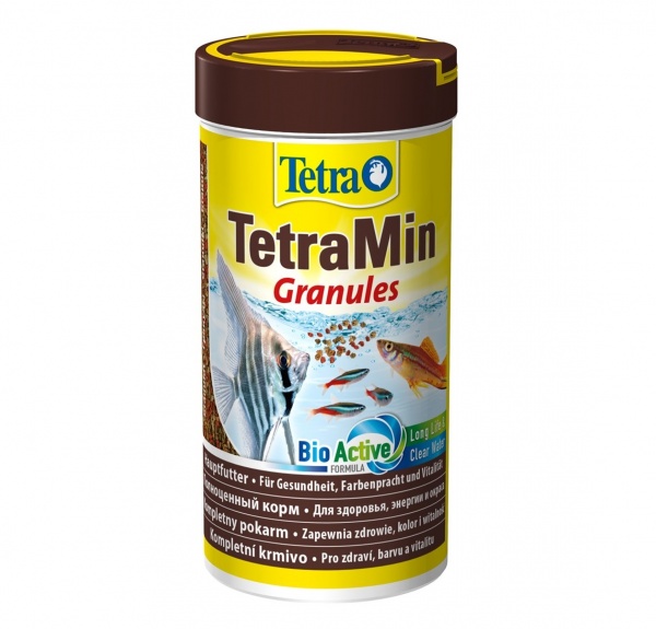 TetraMin Granules 250мл - универсальный корм для рыб (гранулы)