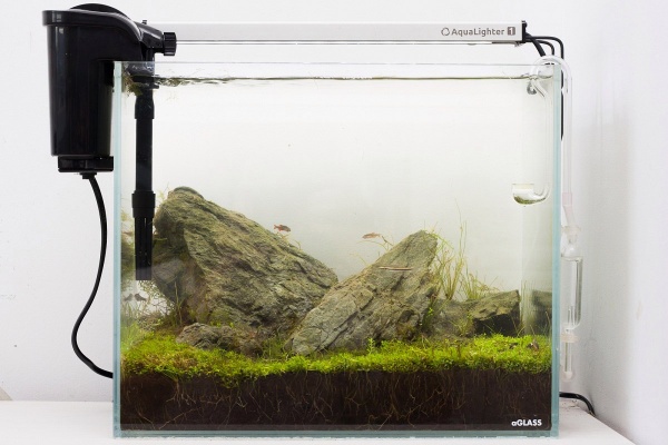 AQUAEL VERSAMAX 1. Навесной биофильтр 7.2w, 500л/ч, на 20-100л.л