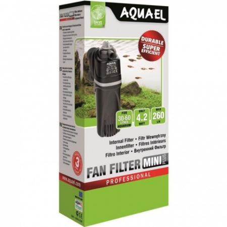 AQUAEL VERSAMAX 1. Навесной биофильтр 7.2w, 500л/ч, на 20-100л.л