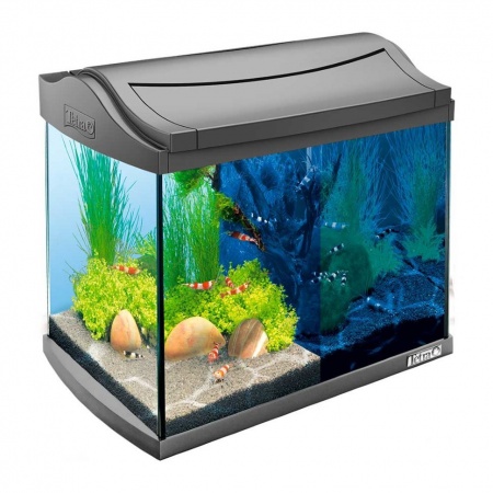 Аквариум прямоугольный с тумбой Tetra Shrimps Discover Line (20 литров) Черный