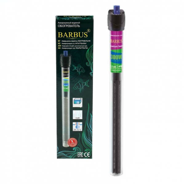 HEATER 007 Barbus (300w) Нагреватель-терморегулятор 300 Ватт