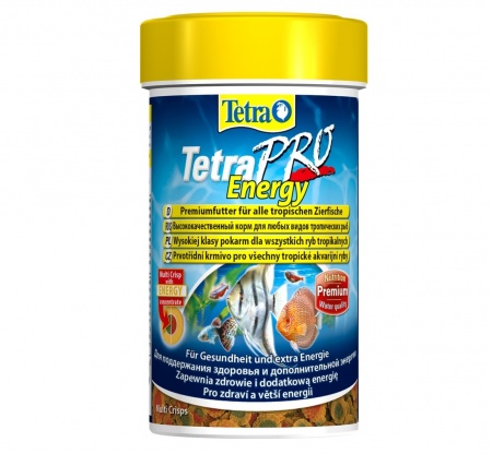 Tetra PRO Energy Multi-Crisps 100 мл - универсальный корм для рыб (чипсы)