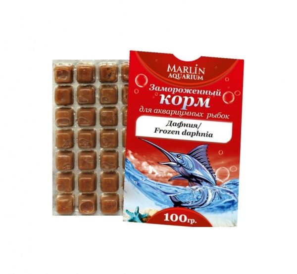 Дафния в блистере 100 гр. Marlin Aquarium