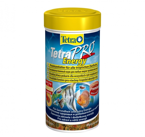 Tetra PRO Energy Multi-Crisps 250 мл - универсальный корм для рыб (чипсы)