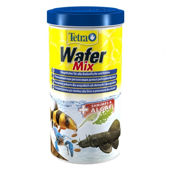 Tetra Wafer Mix 1 л - корм для донных рыб и ракообразных