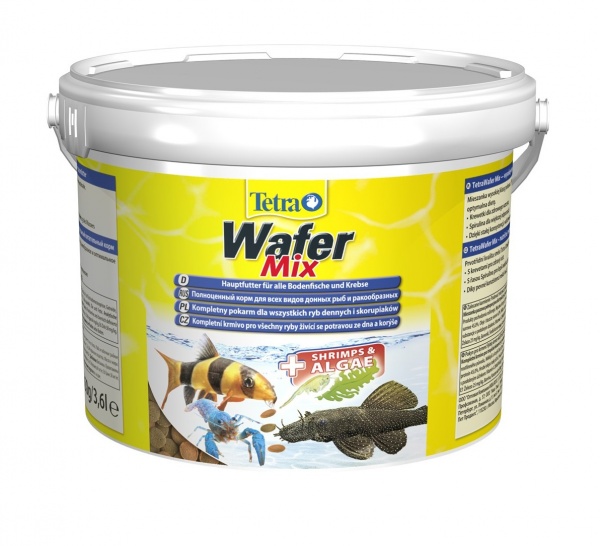 Tetra Wafer Mix 3,6 л (ведро) - корм для донных рыб и ракообразных