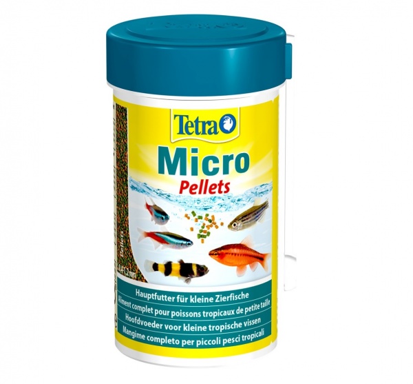 Tetra Micro Pellets 100 мл - корм для рыб, микро пеллеты