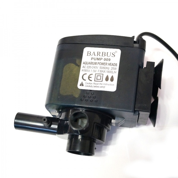 Barbus Помпа с LED подсветкой 1800лч 25Вт PUMP 009