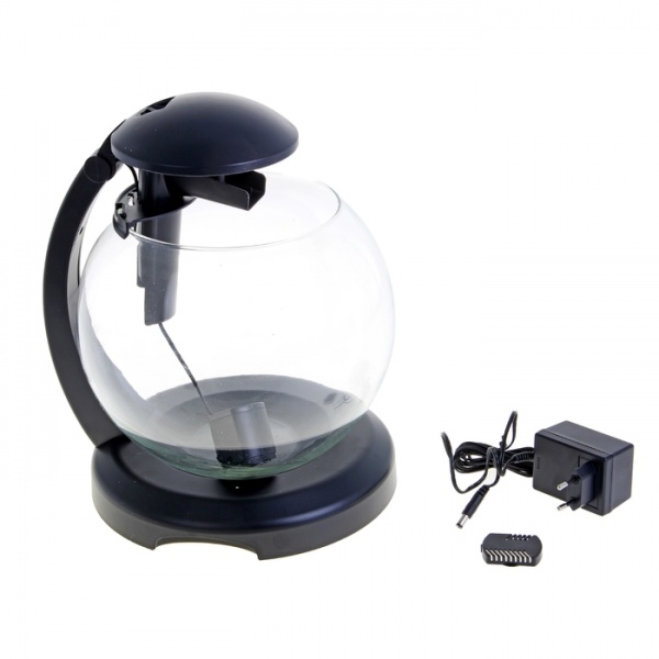 Аквариум круглый 6.8 л Tetra Cascade Globe черный